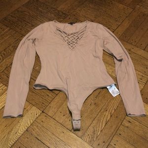 Womens Guess long sleeve Bodysuit